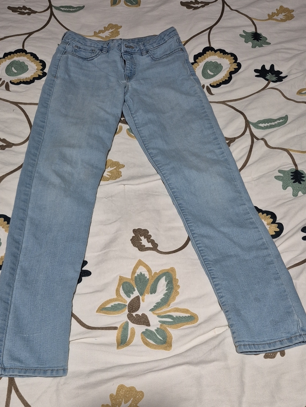 GAP Light Blue Kids Straight-Leg Jeans